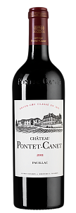 Красное Сухое Вино Chateau Pontet-Canet 2011 г. 0.75 л