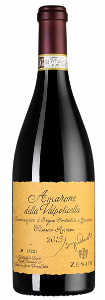 Вино Amarone della Valpolicella Classico Riserva Sergio Zenato 2015 г. 0.75 л