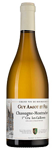 Белое Сухое Вино Chassagne-Montrachet Premier Cru Les Caillerets Domaine Amiot Guy et Fils 2019 г. 0.75 л