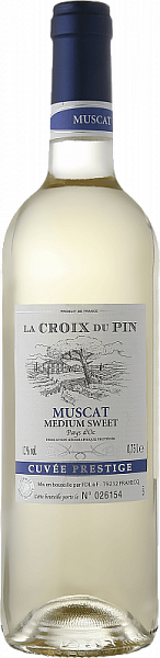 Вино La Croix du Pin Muscat Pays d'Oc IGP 2020 г. 0.75 л