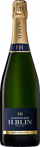 Белое Брют Шампанское H. Blin Brut Tradition Champagne 0.75 л