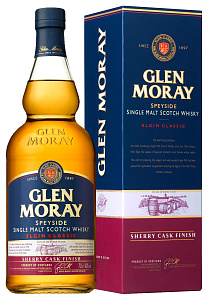 Виски Glen Moray Single Malt Elgin Classic Sherry Cask Finish 0.7 л Gift Box