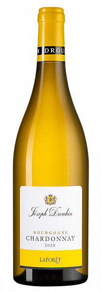 Вино Bourgogne Chardonnay Laforet 2020 г. 0.75 л