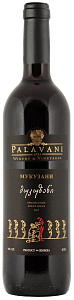 Красное Сухое Вино Palavani Mukuzani Black Label 0.75 л