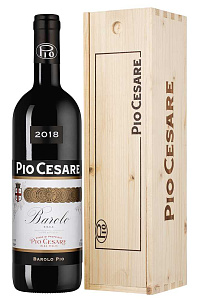 Красное Сухое Вино Barolo Pio Cesare 2018 г. 0.75 л Gift Box