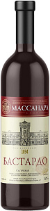 Красное Сухое Вино Массандра Бастардо 0.75 л