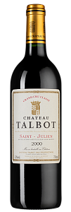 Красное Сухое Вино Chateau Talbot 2000 г. 0.75 л