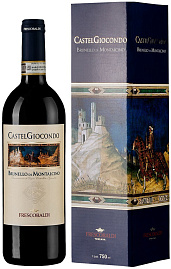 Вино Brunello di Montalcino Castelgiocondo 2018 г. 0.75 л Gift Box