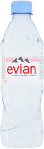 Вода негазированная Evian PET 0.5 л