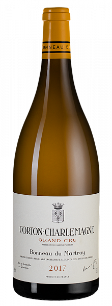 Вино Corton-Charlemagne Grand Cru Bonneau du Martray 2017 г. 1.5 л