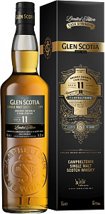 Виски Glen Scotia 11 Years Sherry Double Cask Finish 0.7 л Gift Box