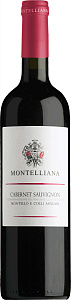 Красное Сухое Вино Montelliana Cabernet Sauvignon Montello e Colli Asolani DOC 0.75 л