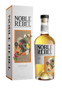 Виски Noble Rebel Hazelnut Harmony Blended Malt Whisky 0.7 л Gift Box