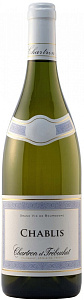 Белое Сухое Вино Chartron et Trebuchet Chablis AOC 0.75 л