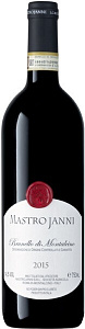 Красное Сухое Вино Mastrojanni Brunello di Montalcino 2015 г. 0.75 л