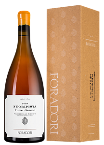 Белое Сухое Вино Fuoripista Pinot Grigio Vigneti delle Dolomiti 2019 г. 1.5 л Gift Box