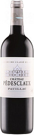 Вино Chateau Pedesclaux 2019 г. 0.75 л