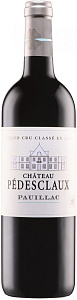 Красное Сухое Вино Chateau Pedesclaux 2019 г. 0.75 л