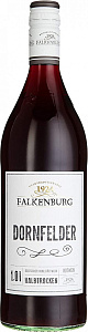 Красное Полусухое Вино Peter Mertes Falkenburg Dornfelder Halbtrocken Pfalz QbA 1 л