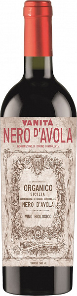 Вино Cantine Cellaro Vanita Nero d'Avola Organico Sicilia 0.75 л