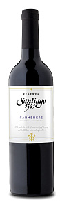 Красное Сухое Вино Santiago 1541 Reserva Carmenere 0.75 л