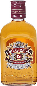 Виски Chivas Regal 12 Years Old Flask 0.2 л