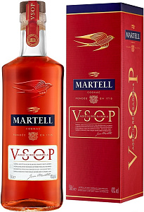 Коньяк Martell VSOP Aged In Red Barrels 0.5 л Gift Box