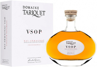 Арманьяк Bas-Armagnac AOC Chateau du Tariquet VSOP Classic 0.7 л Gift Box Set 1 Decanter