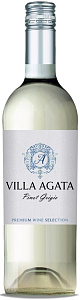 Белое Сухое Вино Villa Agata Pinot Grigio 0.75 л