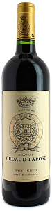 Красное Сухое Вино Chateau Gruaud Larose Grand Cru Classe Saint-Julien 2015 г. 0.75 л