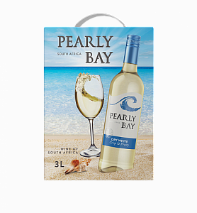Белое Сухое Вино Pearly Bay Dry White 3 л