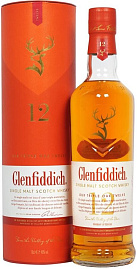 Виски Glenfiddich 12 Years Old Triple Oak 0.7 л в подарочной упаковке