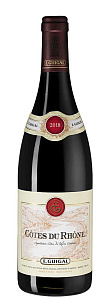 Красное Сухое Вино Cotes du Rhone Rouge 2018 г. 0.75 л
