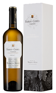 Белое Сухое Вино Baron de Chirel Blanco 2019 г. 0.75 л Gift Box
