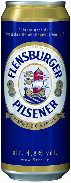 Пиво Flensburger Pilsener Can 0.5 л