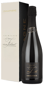 Белое Экстра брют Шампанское Nathalie Falmet Cuvee ZH 302 0.75 л Gift Box