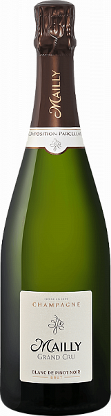 Игристое вино Blanc de Pinot Noir Champagne AOC Organic 0.75 л