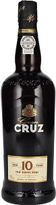 Красное Сладкое Портвейн Porto Cruz 10 Years 0.75 л