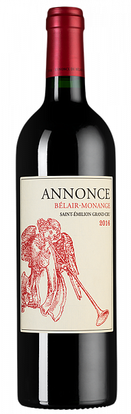 Вино Annonce Belair-Monange 0.75 л
