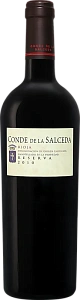 Красное Сухое Вино Conde de la Salceda Reserva Rioja DOCa Vina Salceda 2010 г. 0.75 л