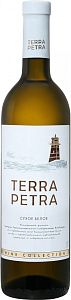 Белое Сухое Вино Terra Petra Белое Сухое 0.75 л