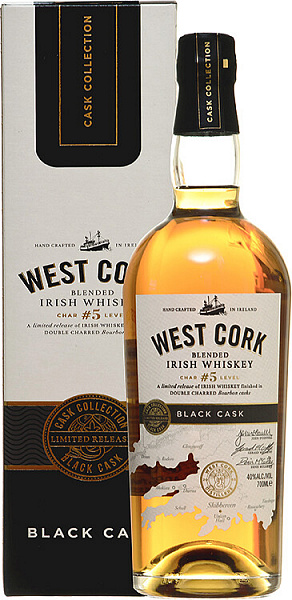 Виски West Cork Black Cask 0.7 л Gift Box