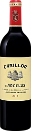 Вино Carillon d'Angelus Saint-Emilion Grand Cru АОС Chateau Angelus 2018 г. 0.75 л