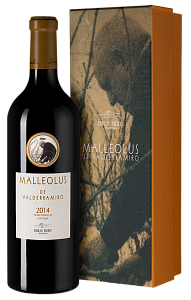 Красное Сухое Вино Malleolus de Valderramiro 2014 г. 0.75 л Gift Box