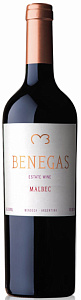 Красное Сухое Вино Malbec Benegas Estate Wine 0.75 л