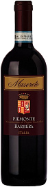 Вино Masereto Barbera Рiemonte DOC 0.75 л