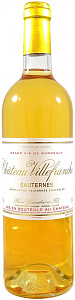 Белое Сладкое Вино Sauternes AOC Chateau Villefranche 0.75 л