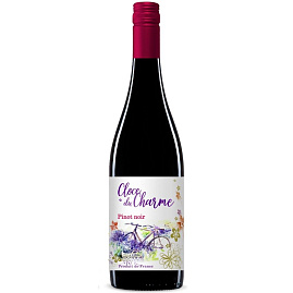 Вино Les Celliers Jean d'Alibert Cloce du Charme Pinot Noir IGP Pays d'Oc 0.75 л