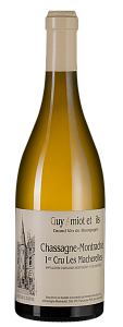 Белое Сухое Вино Chassagne-Montrachet Premier Cru Les Macherelles Domaine Amiot Guy et Fils 2021 г. 0.75 л