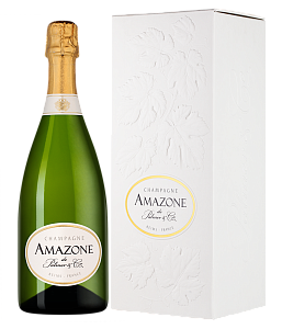 Белое Брют Шампанское Amazone de Palmer Palmer & Co 0.75 л в подарочной упаковке